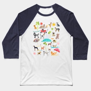 Doggie Days Baseball T-Shirt